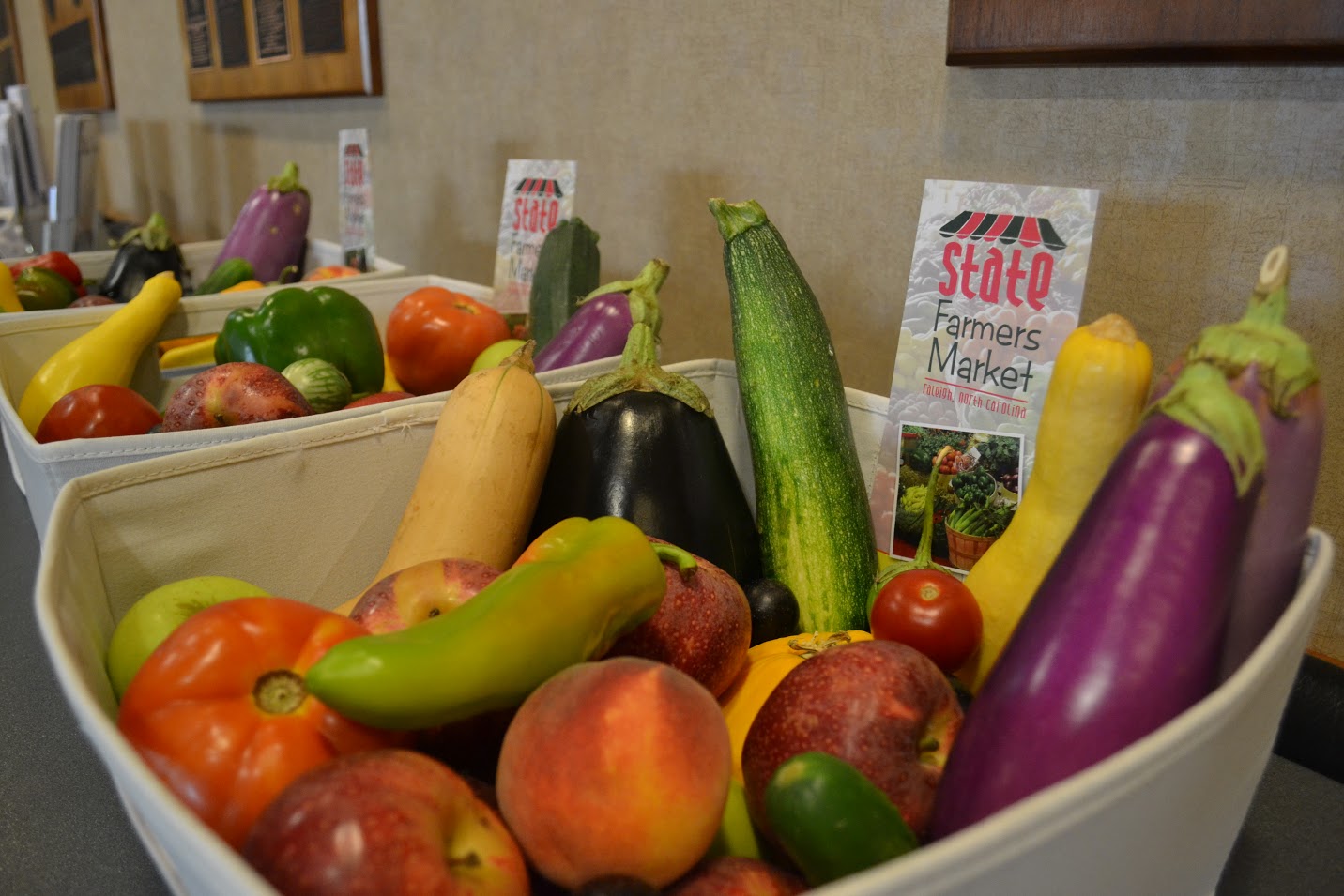Basket of vegetables