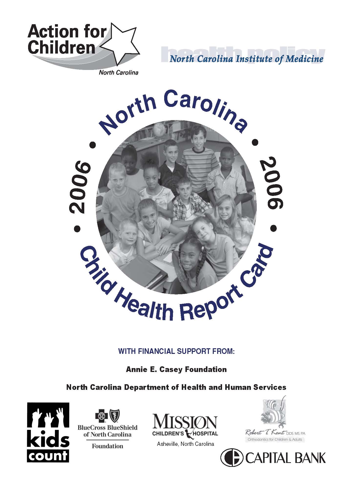 NC Child Health Report Card 2006