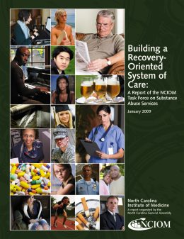 Report Cover: Building a Recovery-oriented System of Care