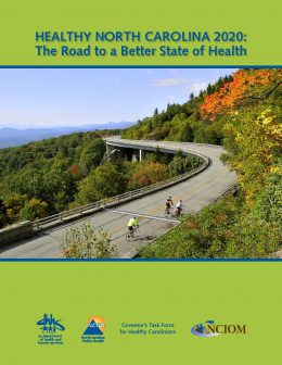 Report Cover: Healthy NC 2020