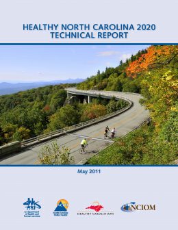 Report Cover: Healthy NC 2020 Technical Report