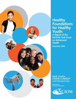 Report cover: Healthy Foundations for Healthy Youth
