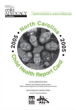 NC Child Health Report Card 2005