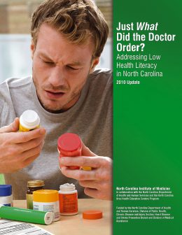 Report cover: Just What Did the Doctor Order?