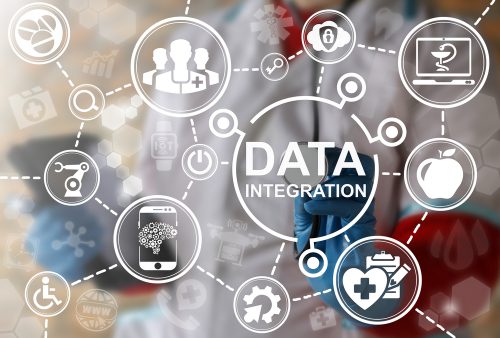 Data integration stock photo