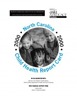 NC Child Health Report Card 2000