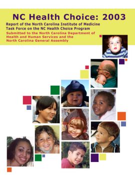 Report Cover: NC Health Choice 2003