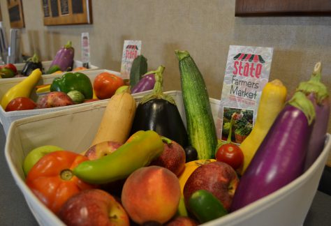 Basket of vegetables