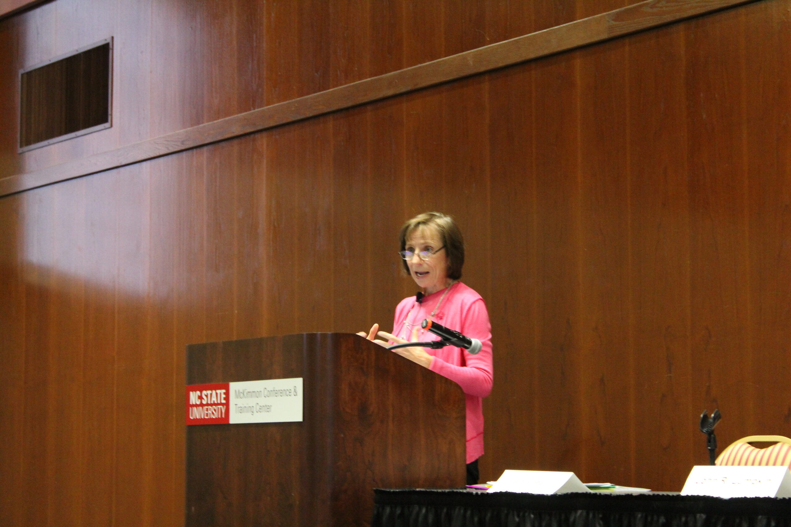 Susan Hassmiller, PhD, RN, FAAN addressing 2022 NCIOM Annual Meeting