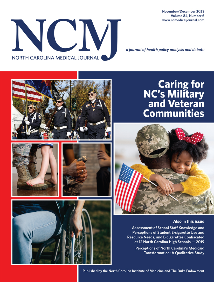 Armed Services and Veteran Family Health in North Carolina