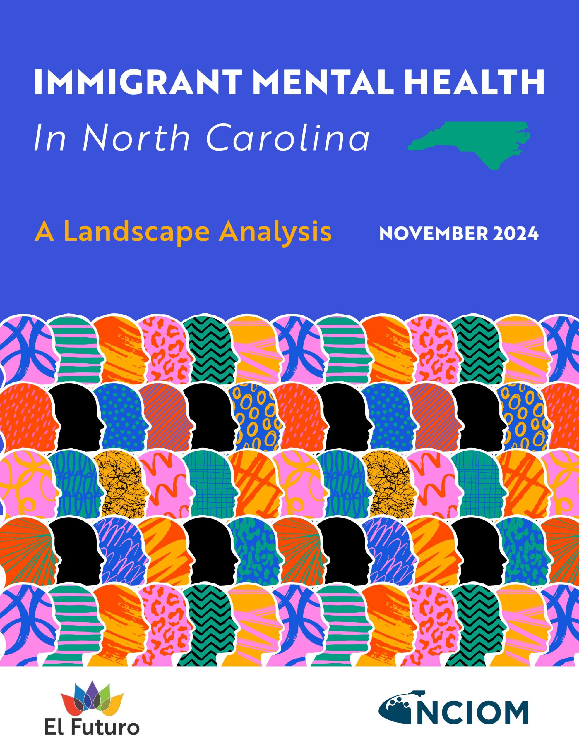 cover of Immigrant Mental Health landscape analysis conducted with El Futuro