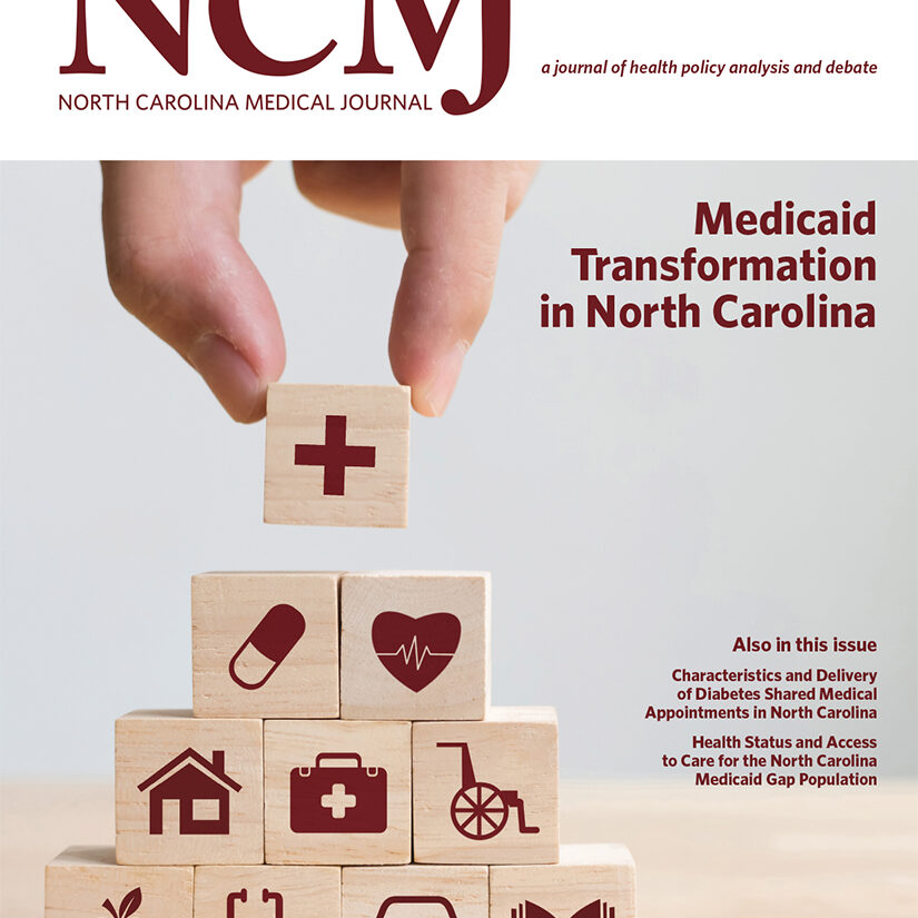 NCMJ Cover: Medicaid Transformation in NC